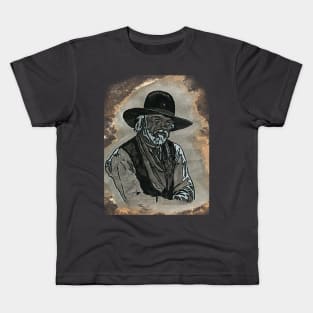 Lonesome Dove - Captain Woodrow Call Kids T-Shirt